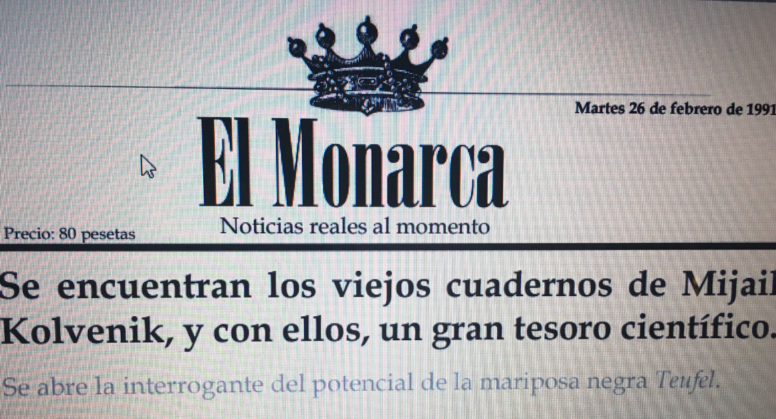 “Se encuentran los viejos cuadernos de Mijail Kolvenik…”