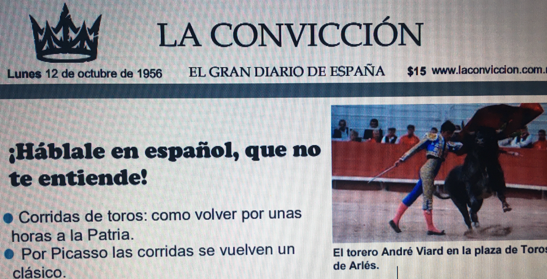 ¡Háblale en español, que no te entiende!